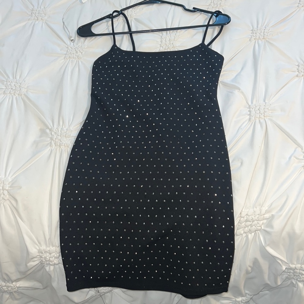 Sparkly black new years dress